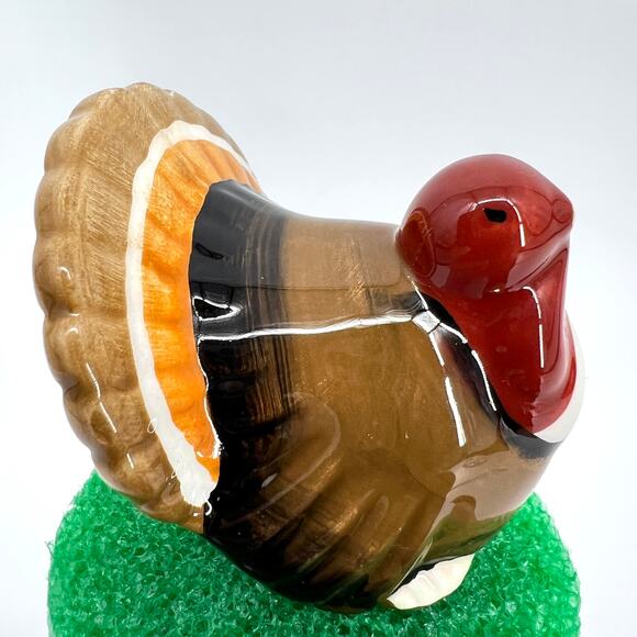 Nora Fleming Gobble Gobble Turkey Mini Thanksgiving Holiday Figurine - Picture 2 of 4